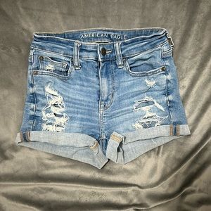 american eagle jean shorts